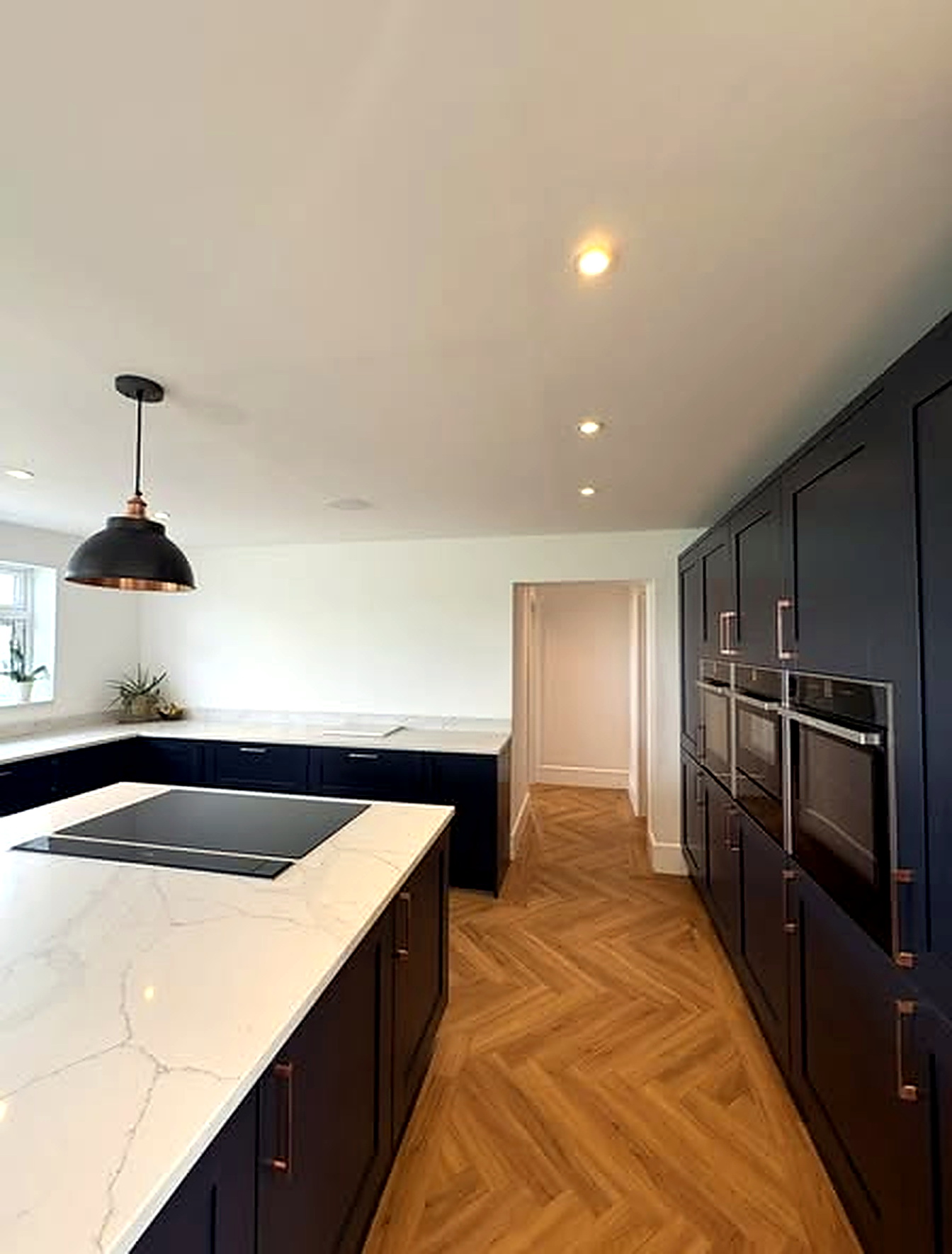 Freshly cleaned modern kitchen